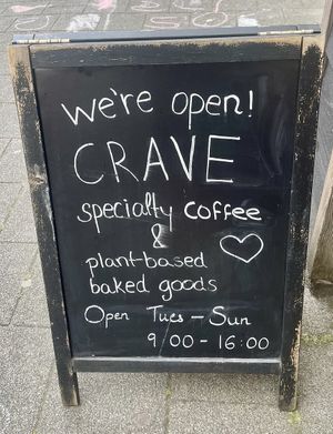 1️⃣ Crave Coffee & Bakery at Vegan Food Tour Rotterdam in Rotterdam