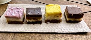 6️⃣Sue - A selection of delicious vegan raw cheesecakes  at Vegan Food Tour Rotterdam in Rotterdam