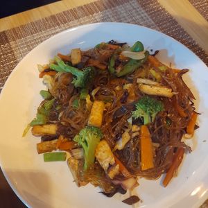 Glass Noddles at Himalayan Retreat Home in Kathmandu