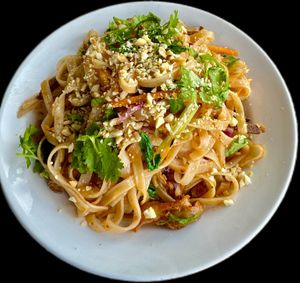 Pad Thai Noodles  at Himalayan Vegan Restaurant in Kathmandu