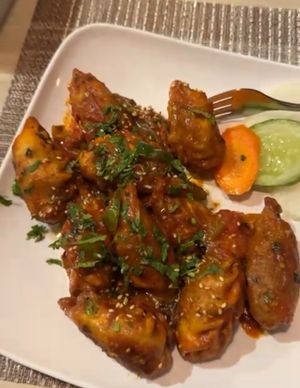   at Himalayan Vegan Restaurant in Kathmandu