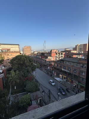 View!  at Himalayan Vegan Restaurant in Kathmandu