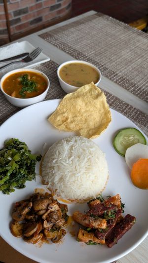  at Himalayan Vegan Restaurant in Kathmandu