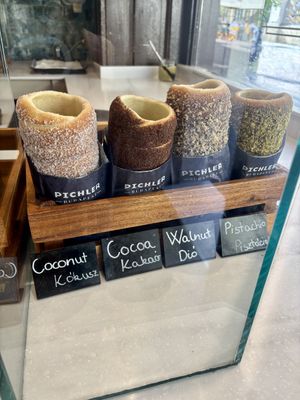   at Pichler Chimney Cake & Gelato in Budapest