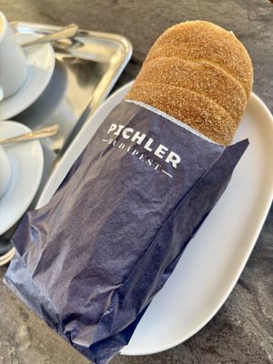   at Pichler Chimney Cake & Gelato in Budapest