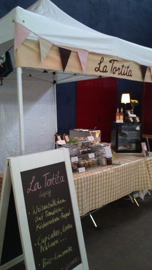 Market Stall at NOSCH.La Tortita in Leipzig