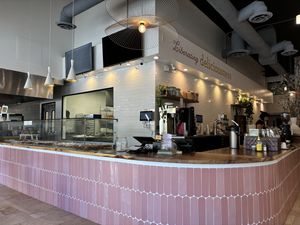 Inside of cafe bakery   at Hello You're Welcome in Pasadena