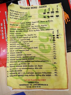  at Express Pizza in Copenhagen