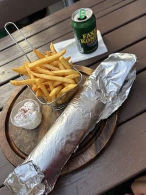   at Express Pizza in Copenhagen