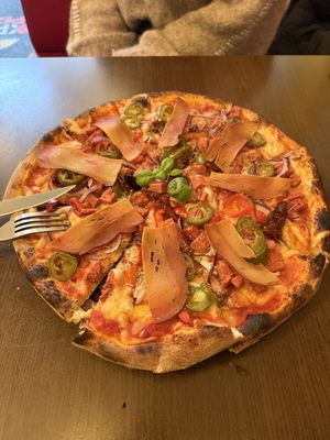   at Express Pizza in Copenhagen