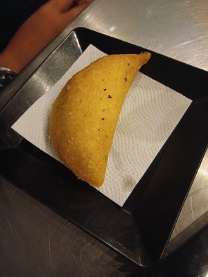 Empanada ranchera 10/10 at Shottas Medellin Vegan Food in Medellin