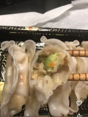 Veggie gyoza   at Ichiddo Ramen in Albertson