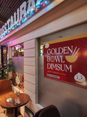 Outside at Golden Bowl Dim Sum in Rovaniemi