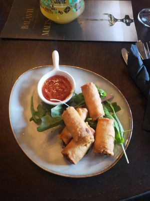 Spring rolls 10/10 at The Balavil Hotel in Newtonmore