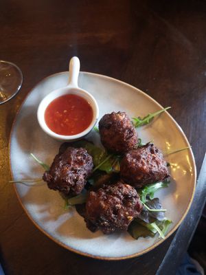 Vegatable pakora 9/10 at The Balavil Hotel in Newtonmore