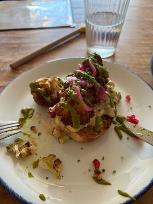 Leventine breakfast  at Twilight Coffee & Bunkhouse in Carnlough
