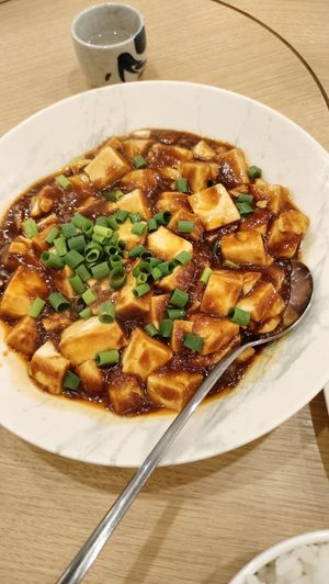 Mapo tofu at Saikō Chūbo - 菜香厨房 富山店（サイコウチュウボウ） in Toyama