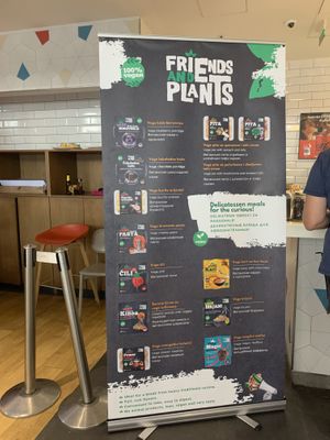 Vegan prepared meal options   at BEG - Kapital  in Belgrade