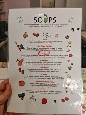 Soups at Magic Potions in Paris