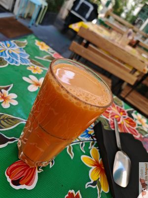 Orange, Carrot and ginger at Magic Potions in Paris