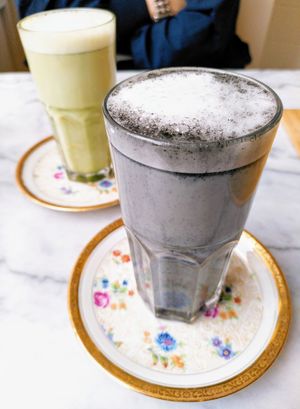 Lattes at Magic Potions in Paris