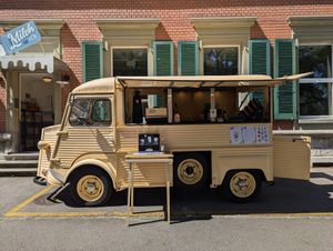 1971 Citroen Hy  at Journey Coffee & Books in Bern