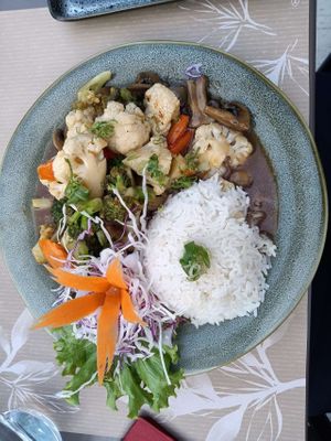 Wok vegetables. at Trinity in Dubrovnik