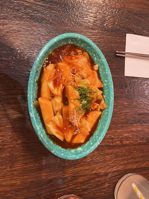 Tteokbokki (veganisiert)  at Modern Korean in Vienna