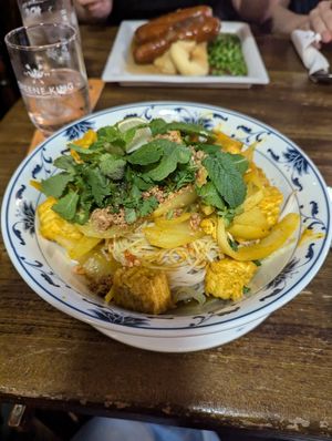 Lao noodle salad at The Crown & Cushion in South East London