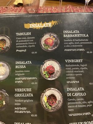 Antipasti  at Ristorante Casa ARMENIA in Turin