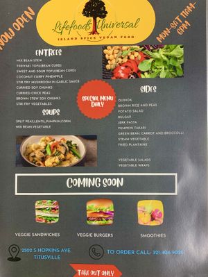   at Lifefoods Universal in Titusville