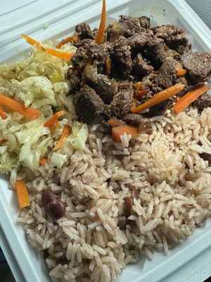 Brown stew soy chucks   at Lifefoods Universal in Titusville