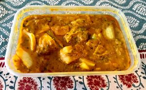 Vegetable balti at Cinnamon Indian Cuisine in Dundonald