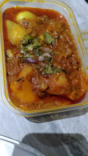 Something delicious with potatoes (March 2025) at Shilam Tandoori in Aberystwyth