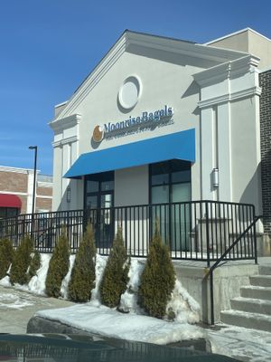 Exterior of this location.  at Moonrise Bagels in Poughkeepsie