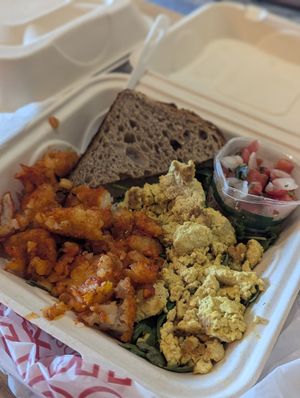 Tofu Scramble at The Literary in Champaign