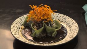 Dumplings at Lamp & Shade in Orlando
