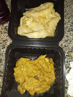 Katahar and roti at Veggie Castle in Reliance