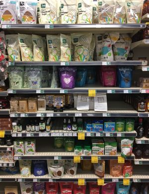 Vegan sugars at Whole Foods Market in Edina