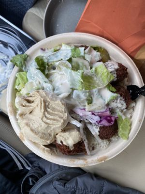   at Naf Naf Grill in Staunton