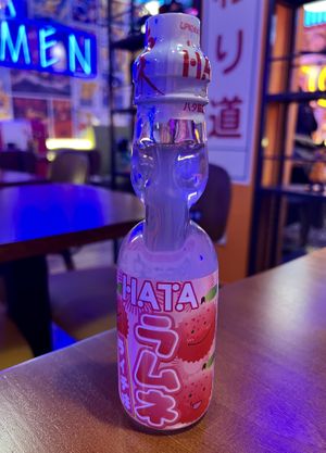 Ramune  at Buga Ramen Madrid in Madrid