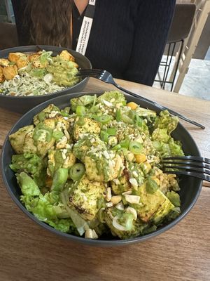 Oregi salad with tofu  at BAUSK in Bilbao