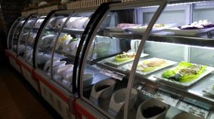 Hot pot vegan food at Yù Sù Gé in Chengdu