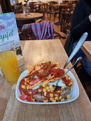 Mexican potato at Erdapfel in Luebeck