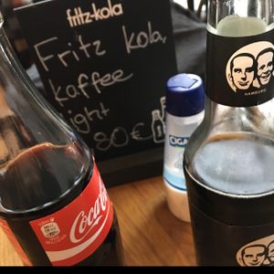 cola at Erdapfel in Luebeck