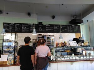 Inside at Erdapfel in Luebeck