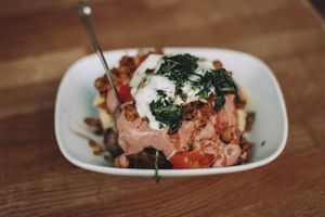 Weiß nicht mehr wie er hieß aber war super!  at Erdapfel in Luebeck