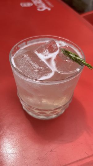 Gin soft drink  at Church Lx in Lisbon