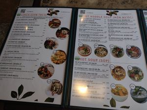 Vegan menu at Moonlight Cafe in Seattle