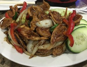 Lemongrass Gluten at Moonlight Cafe in Seattle